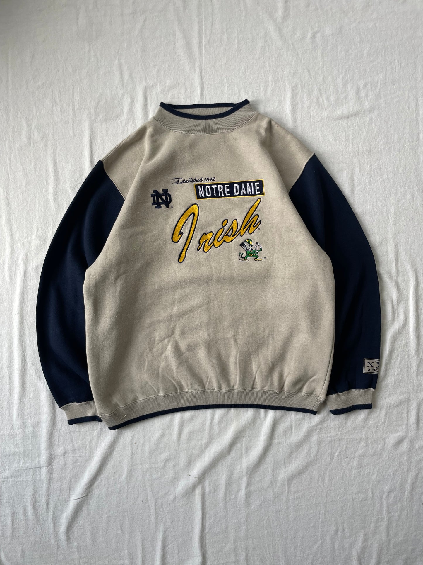 Vintage Notre Dame Crewneck XLarge