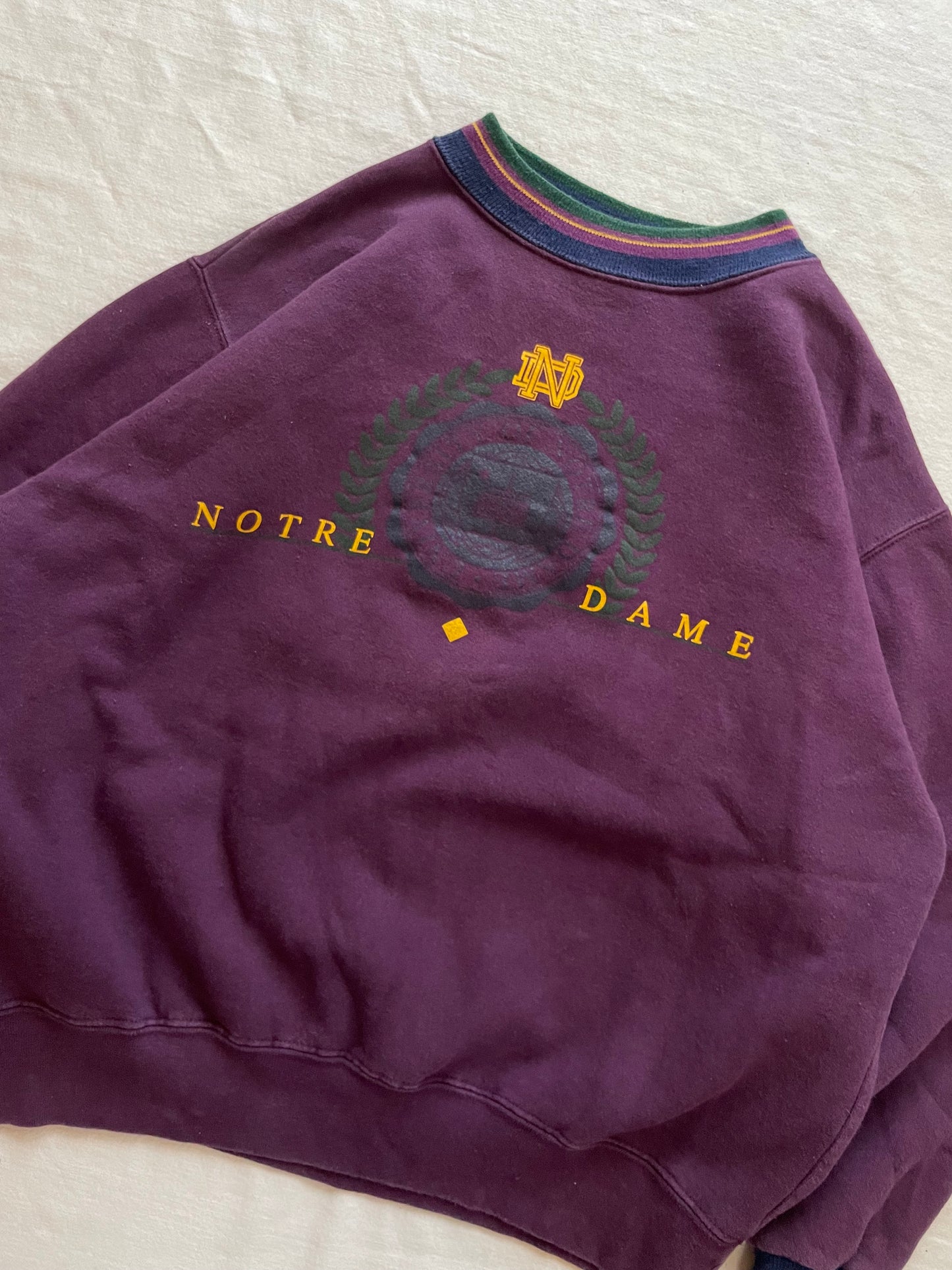 Vintage Notre Dame Crewneck Large/XLarge