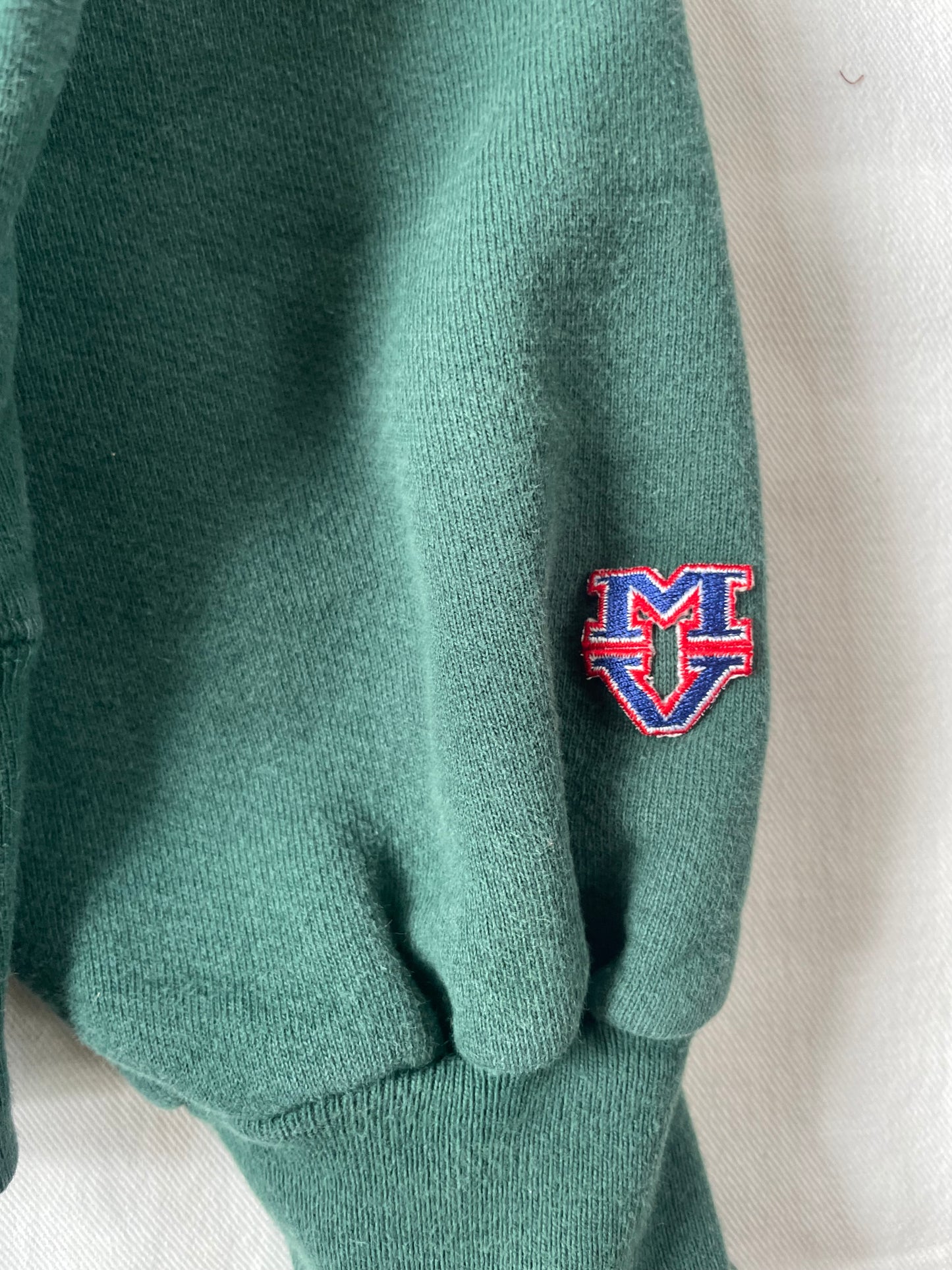 Vintage Notre Dame Green Crewneck XLarge