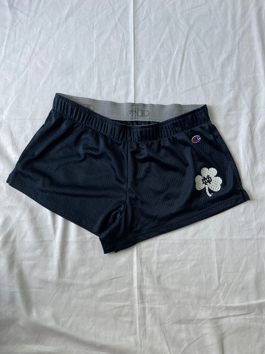 Notre Dame Champion Womens Shorts Large