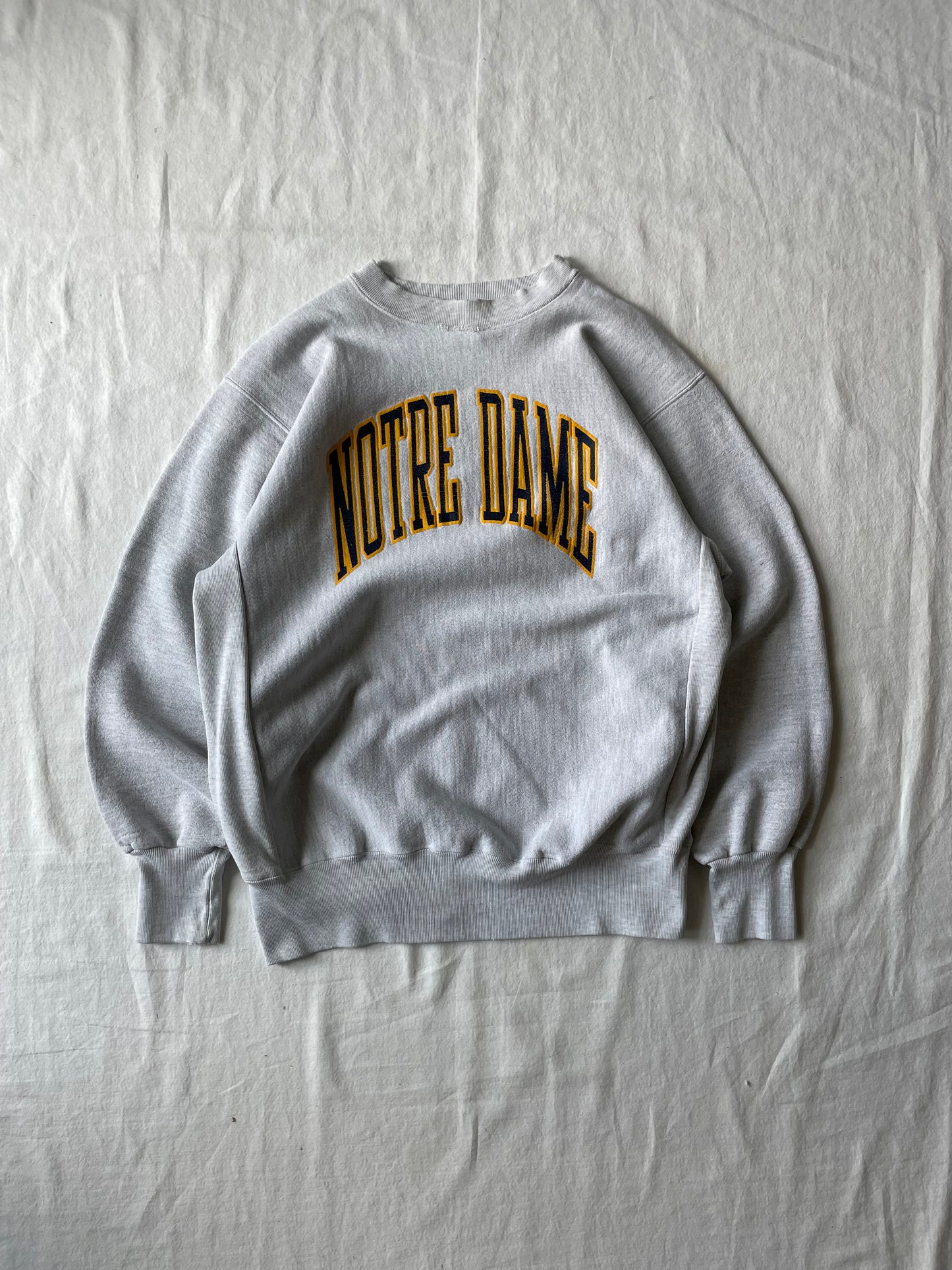 Vintage Notre Dame Crewneck Large