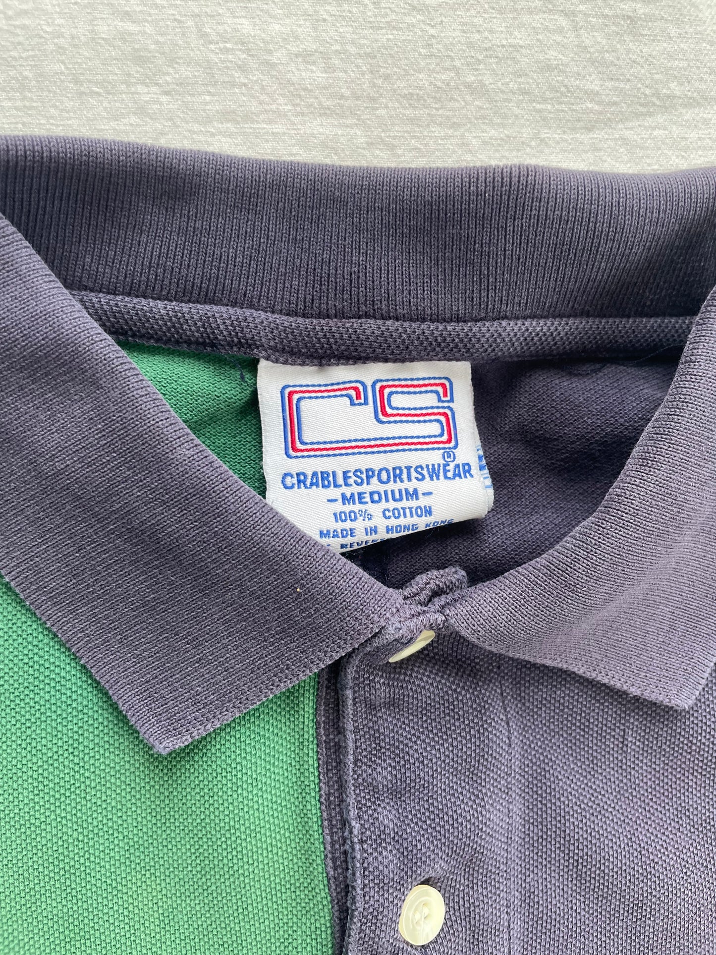 Vintage Notre Dame Fighting Irish Polo Shirt Medium