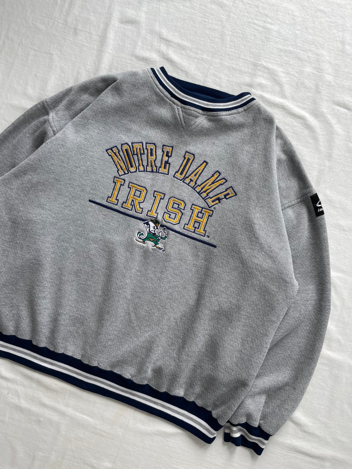 Vintage Notre Dame Irish Crewneck 2XL