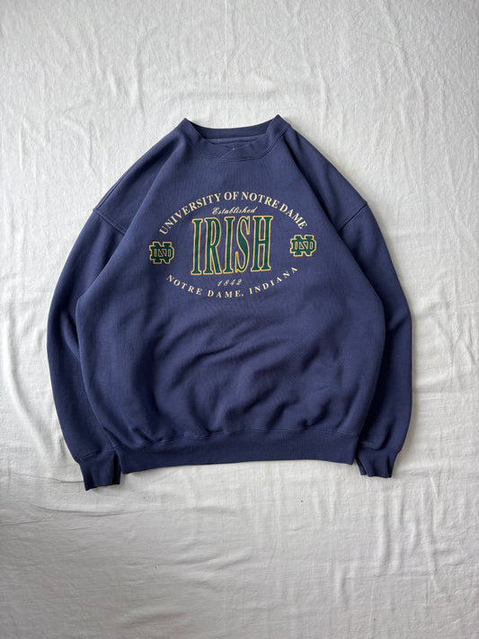 Vintage Notre Dame Crewneck XLarge