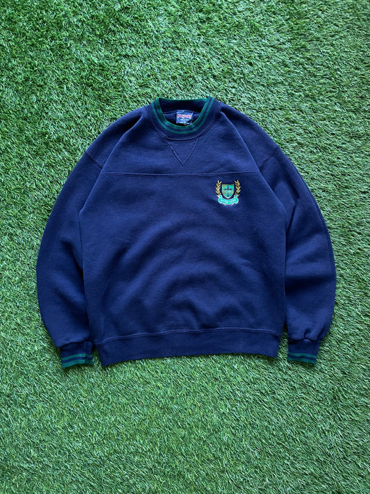 Vintage Notre Dame Crewneck Sweatshirt Large