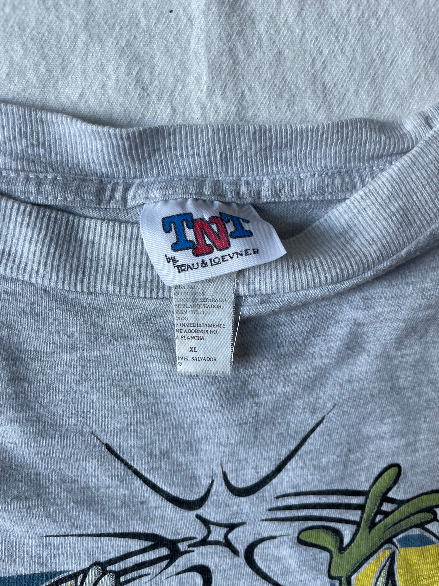 Vintage Notre Dame Looney Tunes T-shirt XLarge