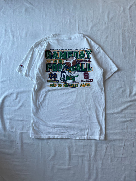 2006 Gameday ND vs Stanford Tee Small/Medium