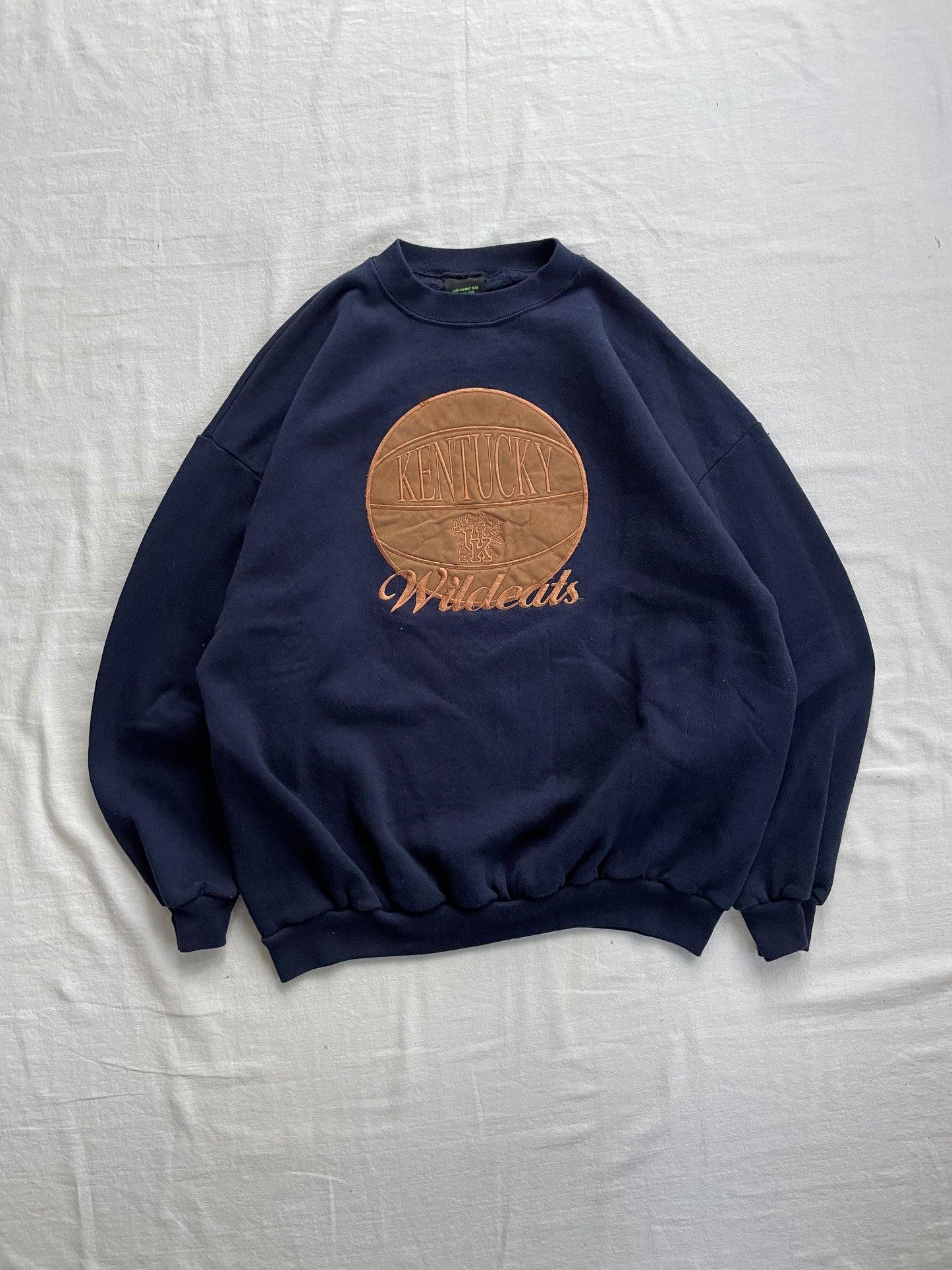 Vintage Kentucky Basketball Crewneck Large