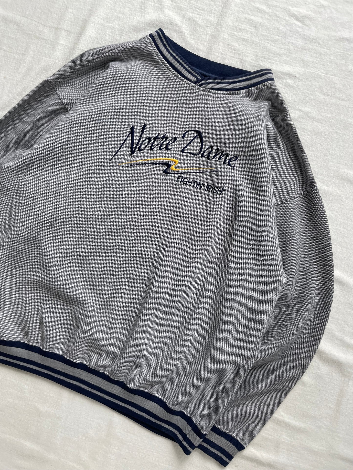 Vintage Notre Dame Fightin’ Irish Crewneck Large