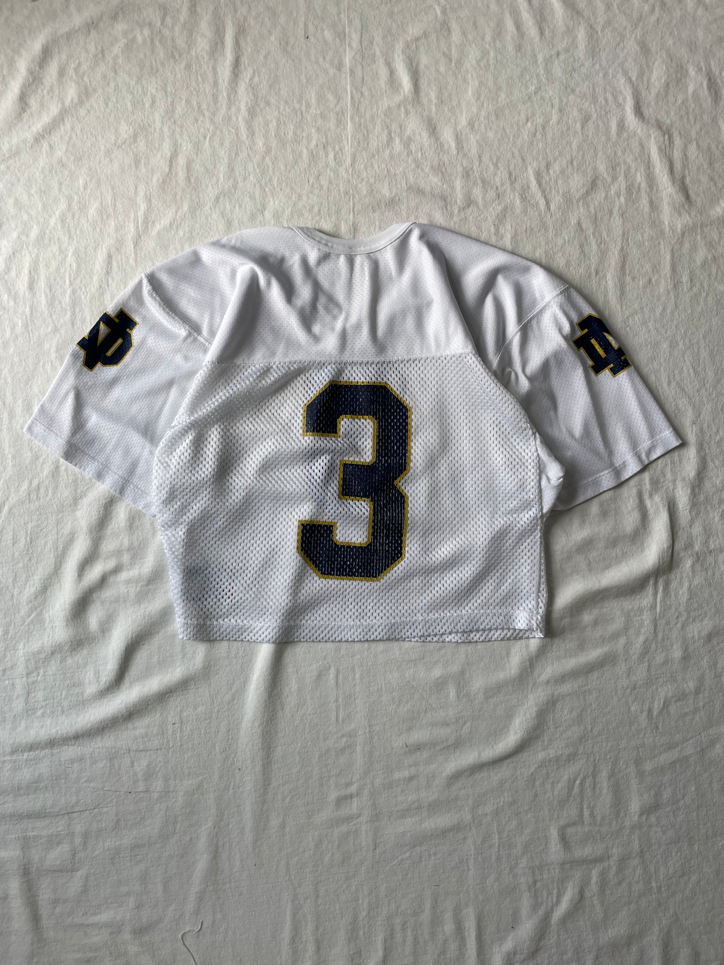 Vintage Notre Dame Mesh Football Champion Jersey Large