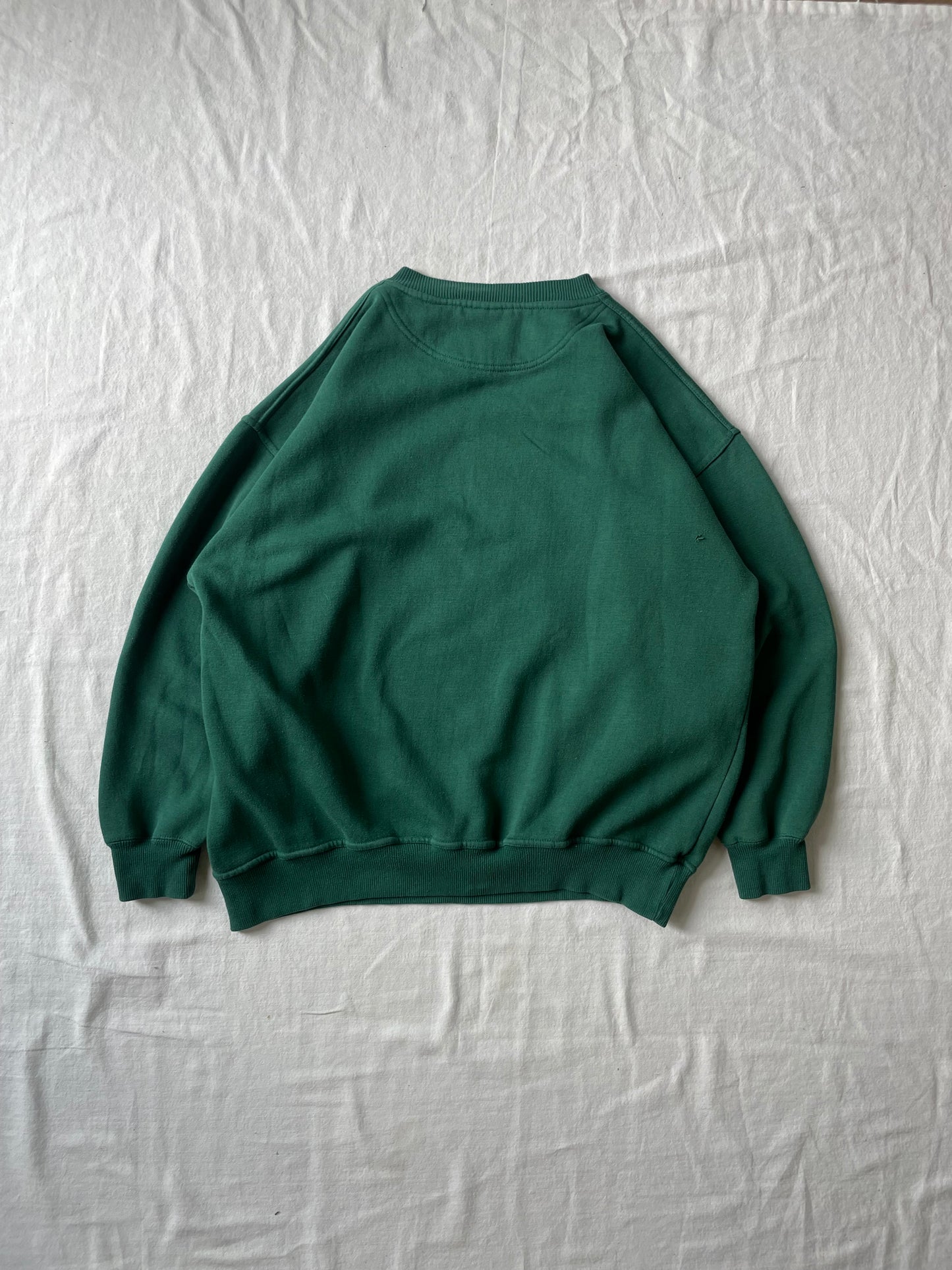 Vintage Notre Dame Green Crewneck XLarge