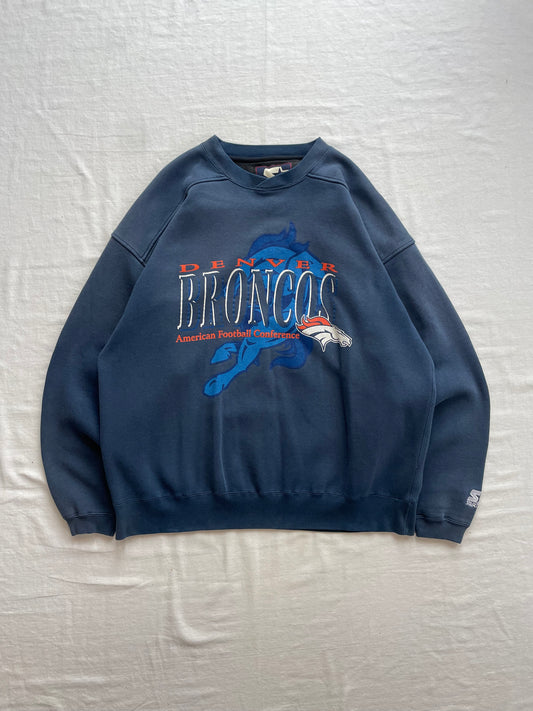 Vintage Denver Broncos Starter Crewneck XLarge