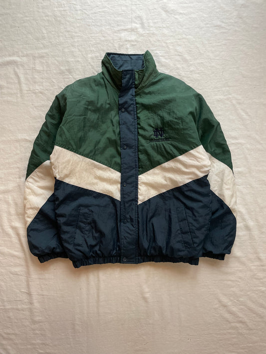 Vintage Notre Dame Puffer Jacket Medium