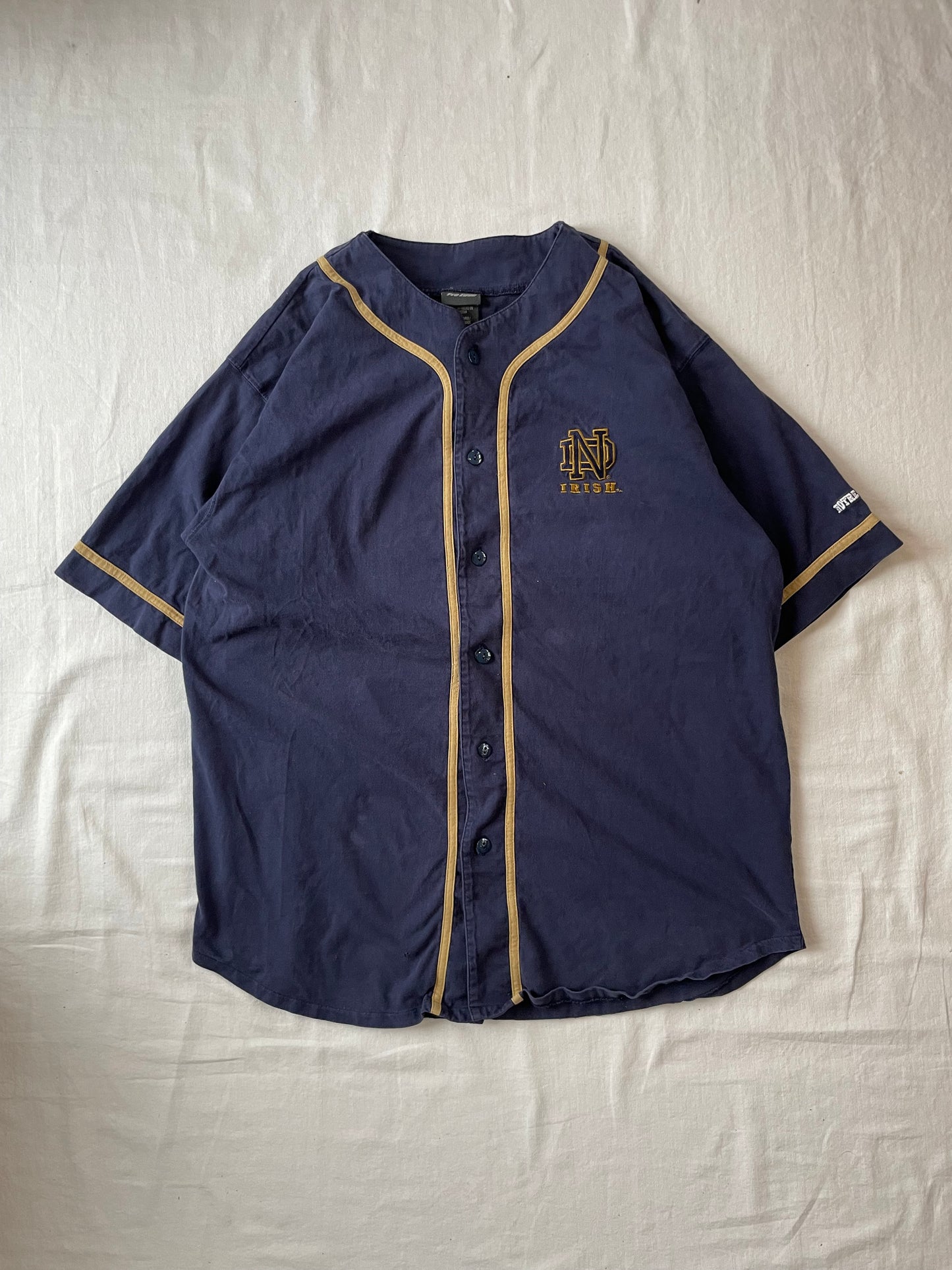 Vintage Notre Dame Baseball Jersey XLarge