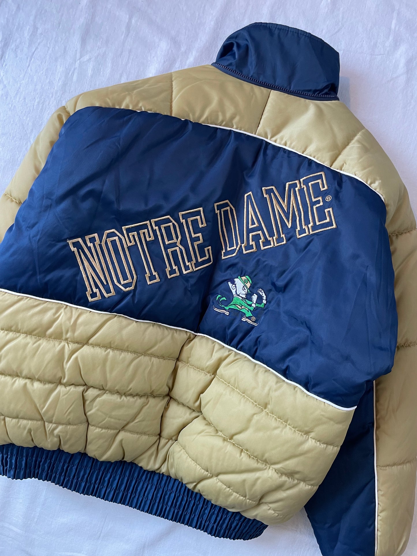 Vintage Notre Dame Puffer Jacket