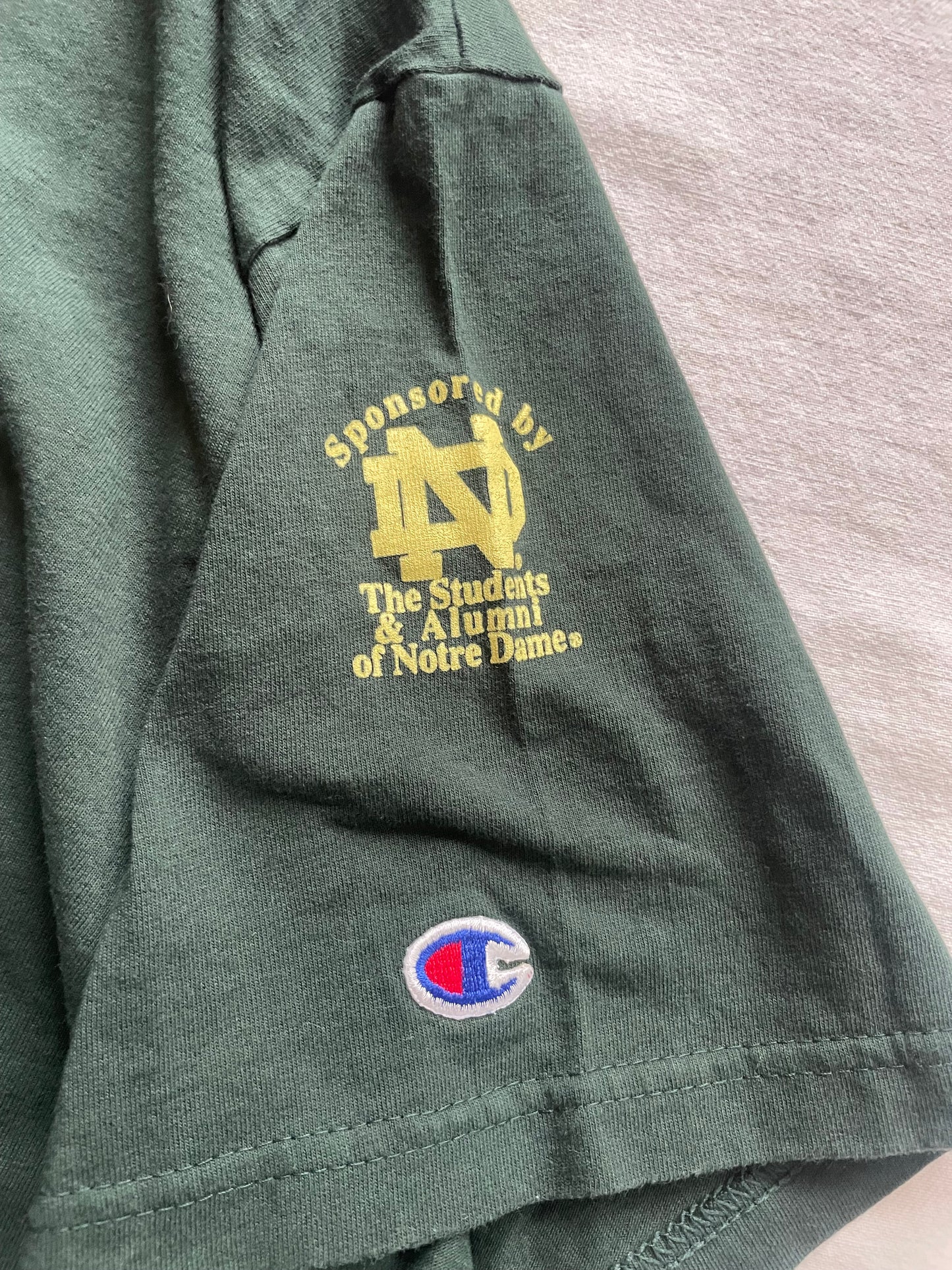 Vintage 1996 Notre Dame The Shirt XLarge