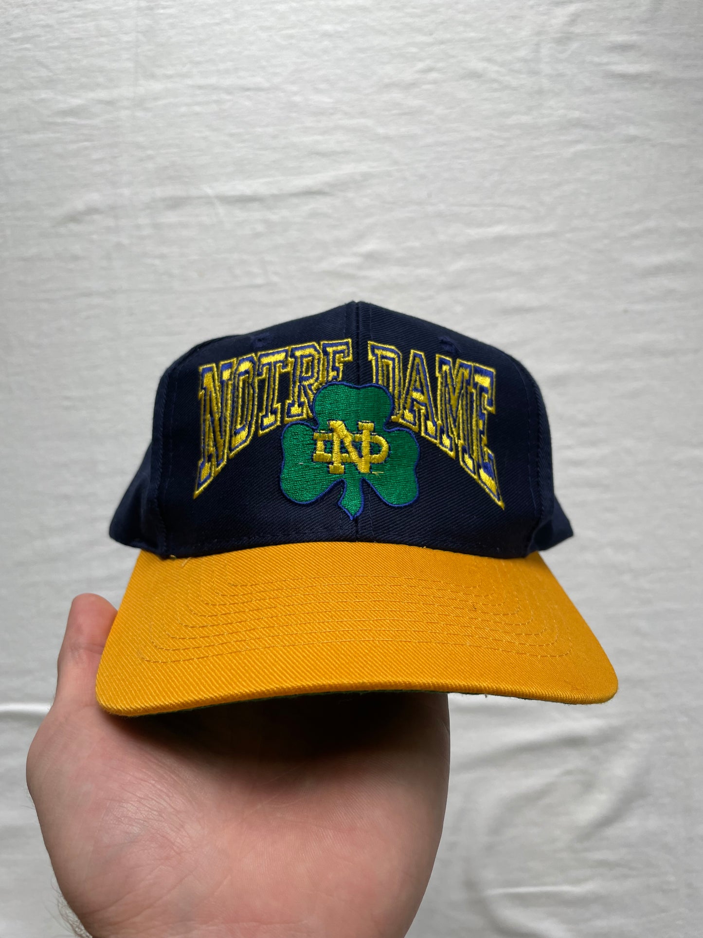 Vintage Notre Dame Clover Hat
