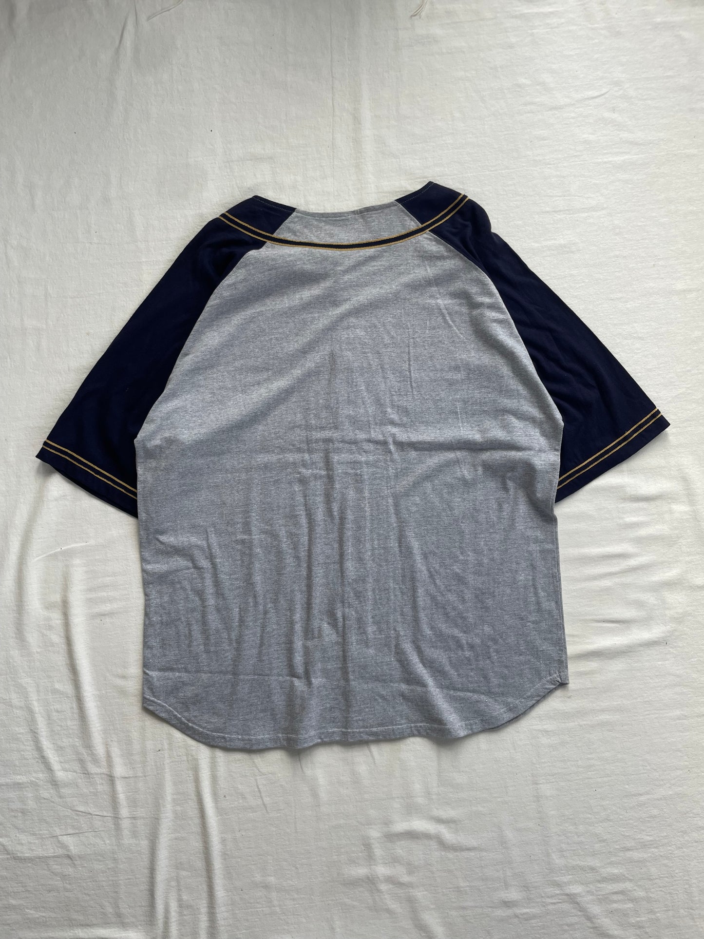 Vintage Notre Dame Baseball Jersey Large