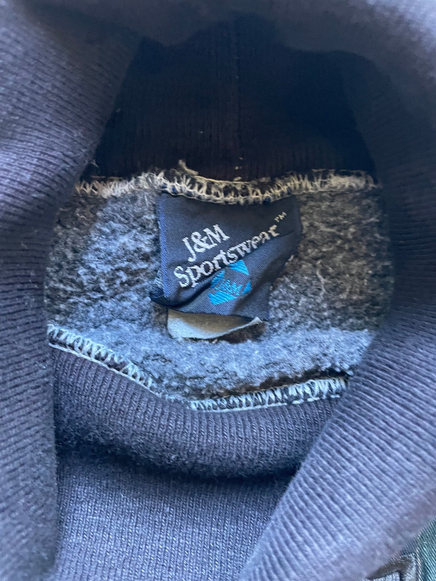 Vintage Notre Dame Turtleneck Sweatshirt Medium