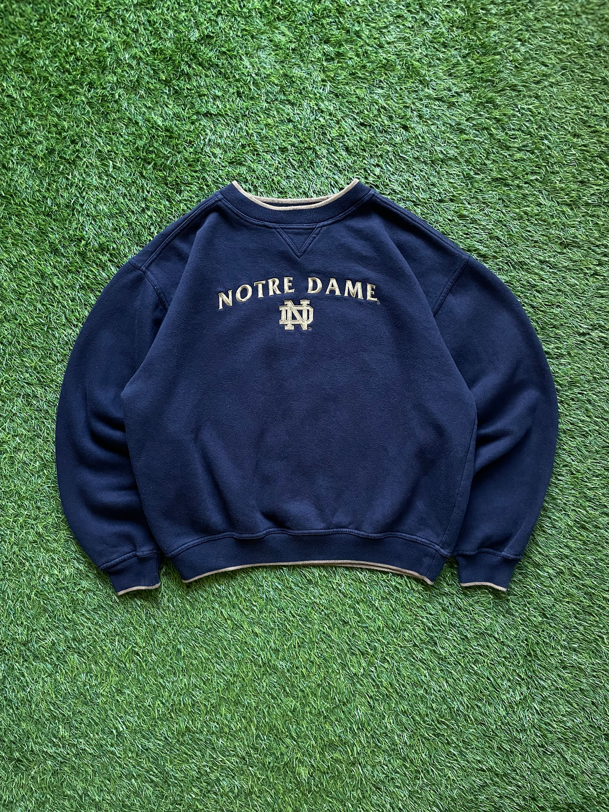 Vintage Notre Dame Crewneck Sweatshirt Medium