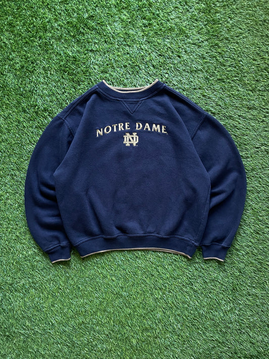 Vintage Notre Dame Crewneck Sweatshirt Medium