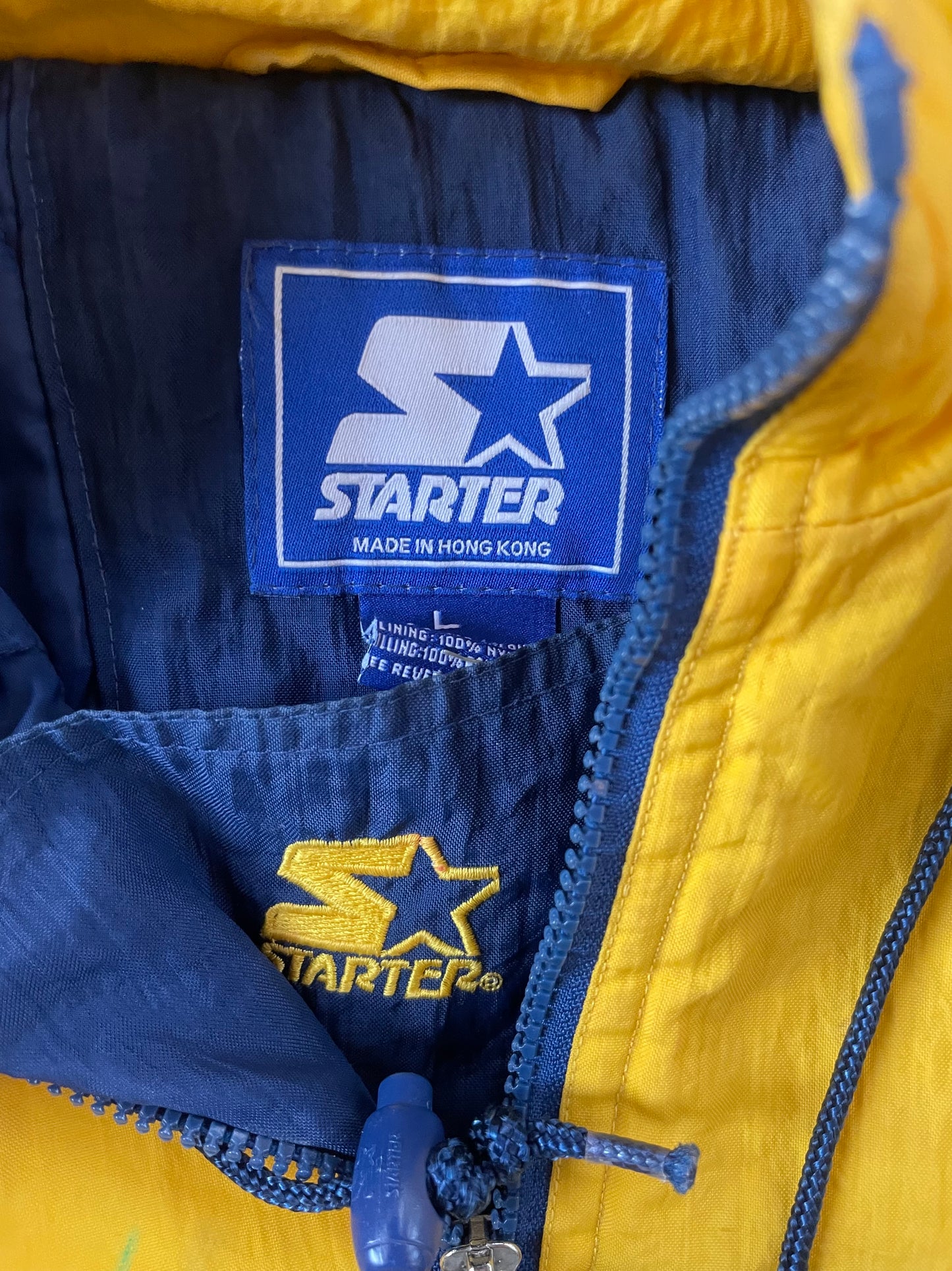 Vintage Notre Dame Puffer Jacket Large