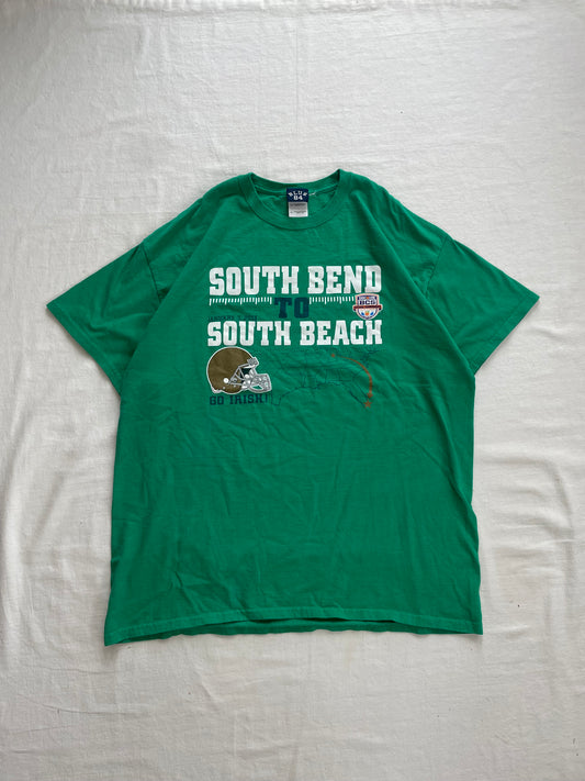 2013 Notre Dame Green Nation Championship Tee XLarge