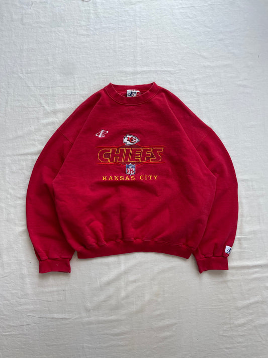 Vintage Kansas City Chiefs Crewneck Medium/Large