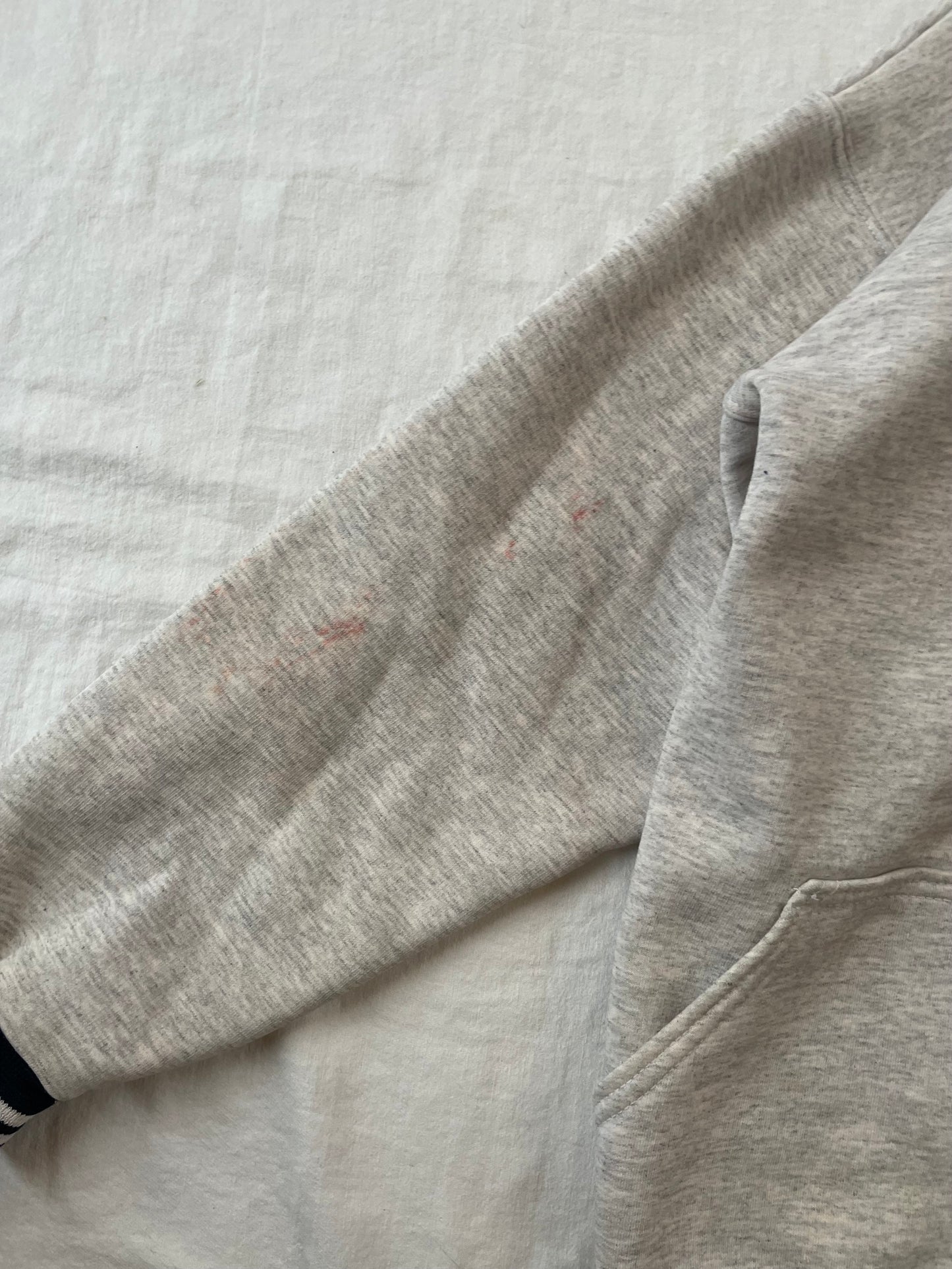 Vintage Notre Dame Heather Grey Sweater Large
