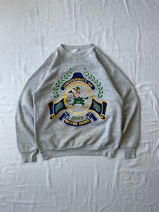 Vintage Notre Dame Crewneck Medium