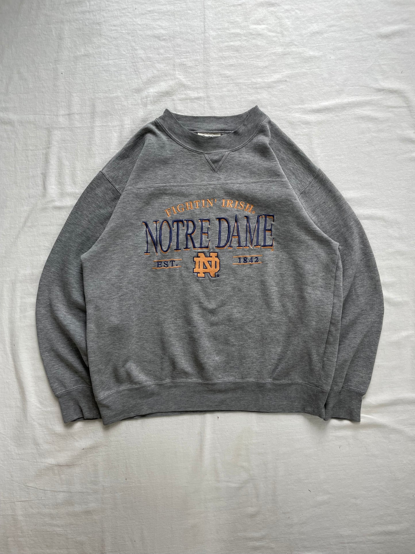 Vintage Notre Dame Crewneck Medium/Large