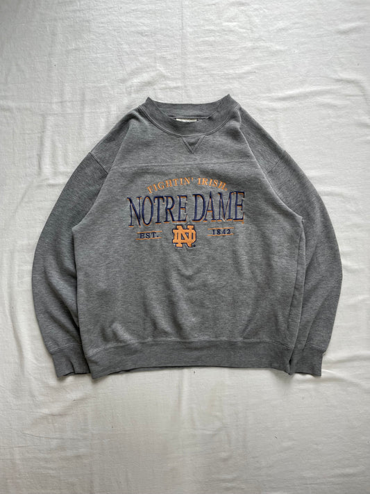 Vintage Notre Dame Crewneck Medium/Large