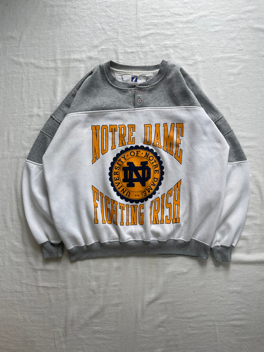 Vintage Notre Dame Fighting Irish Crewneck XLarge