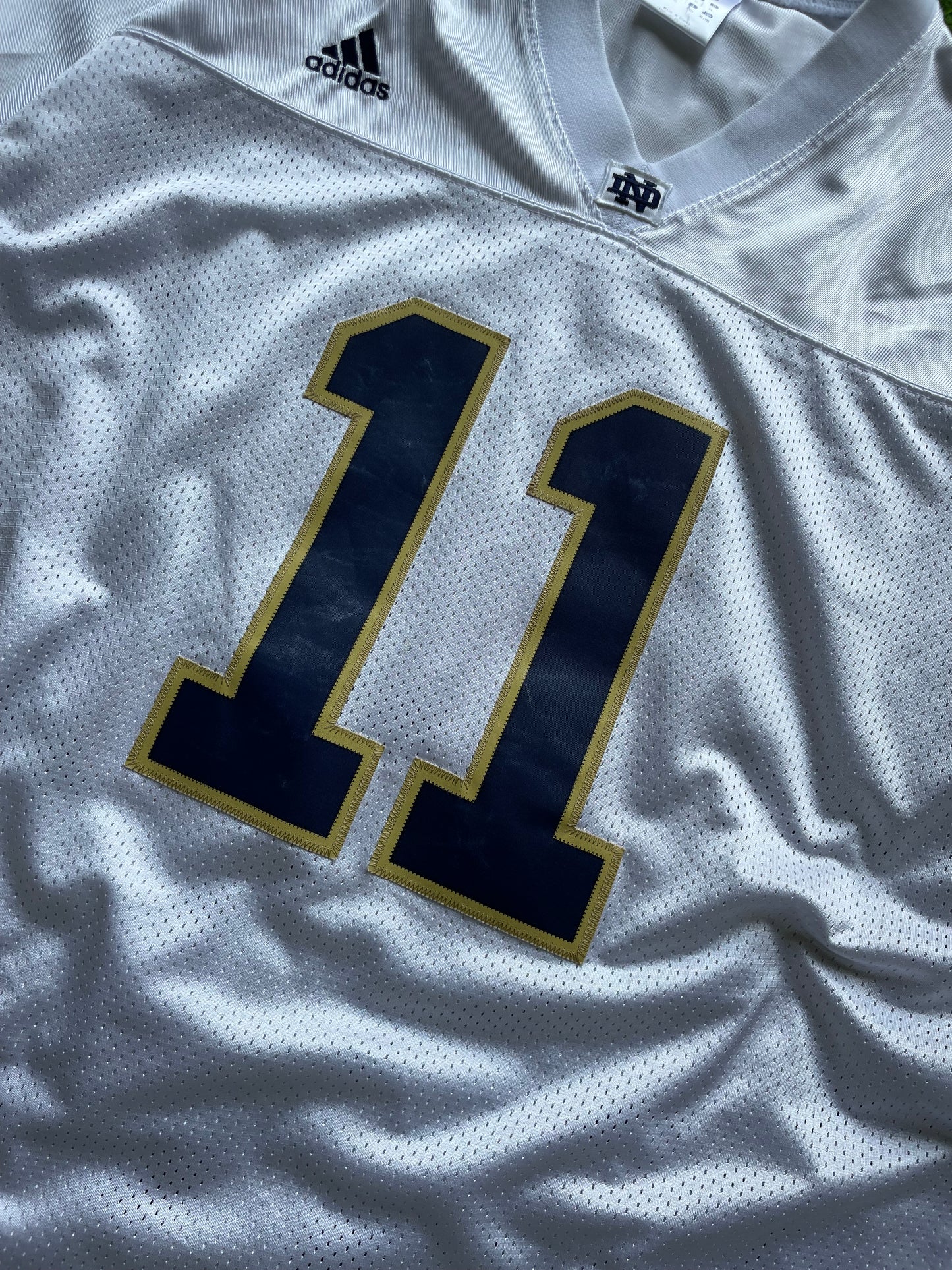 Vintage Notre Dame #11 Football Jersey Size XLarge