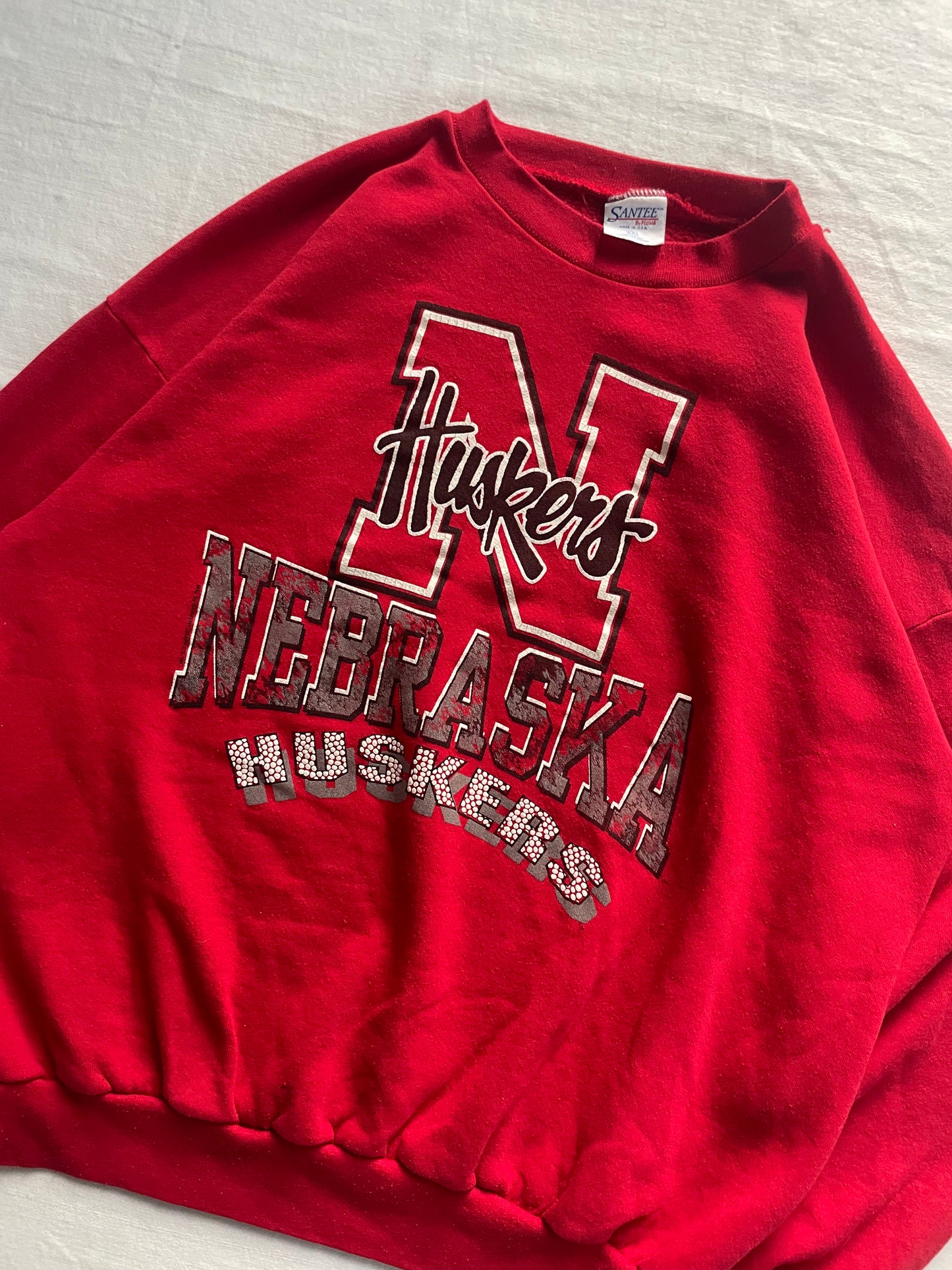 Vintage Nebraska Crewneck 2XL