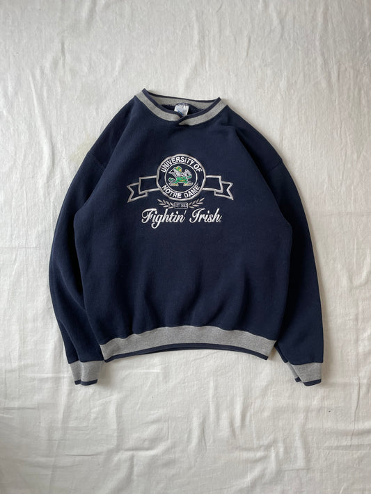 Vintage Notre Dame Fightin’ Irish Crewneck Small