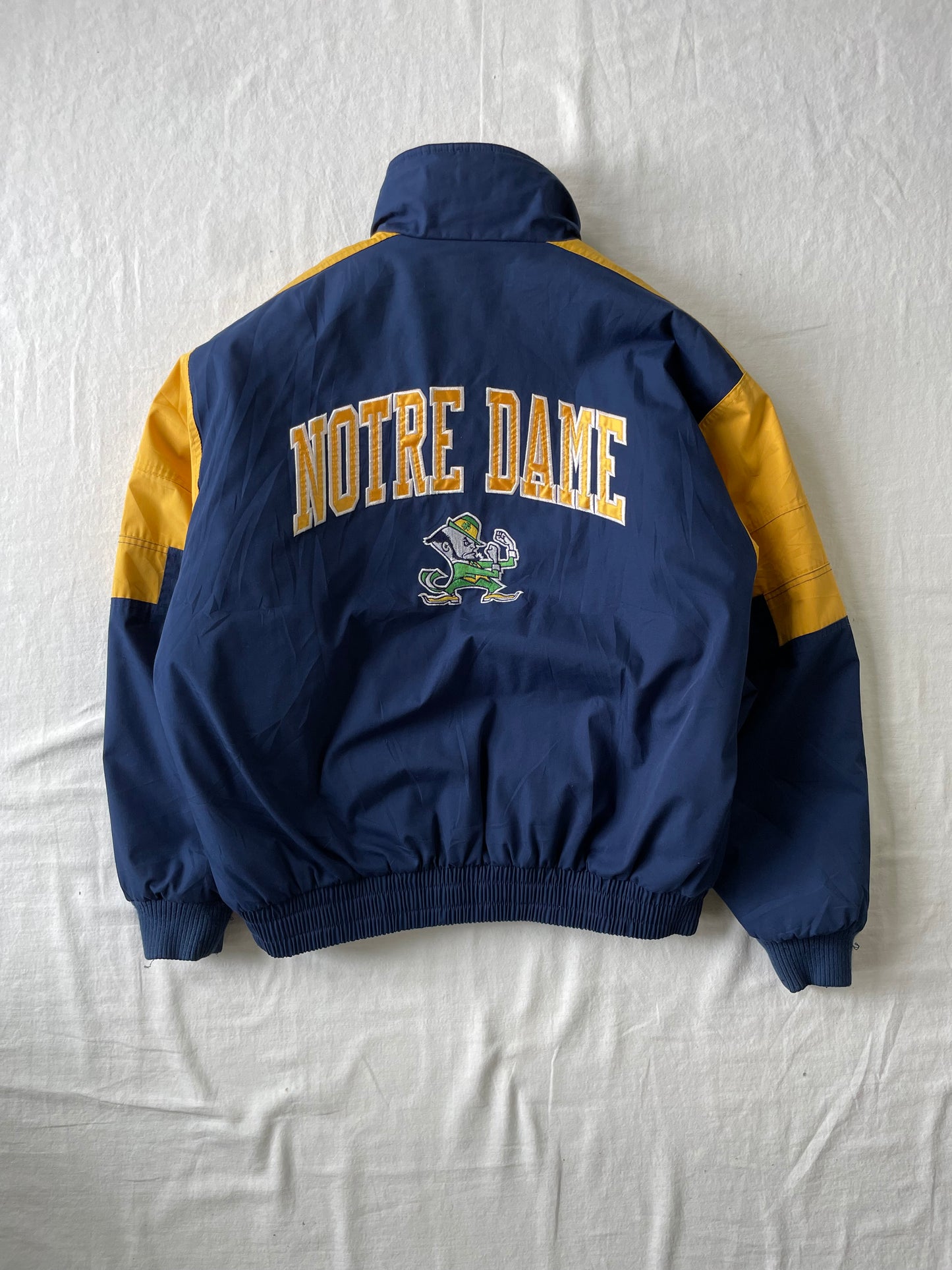 Vintage Notre Dame Puffer Jacket Large