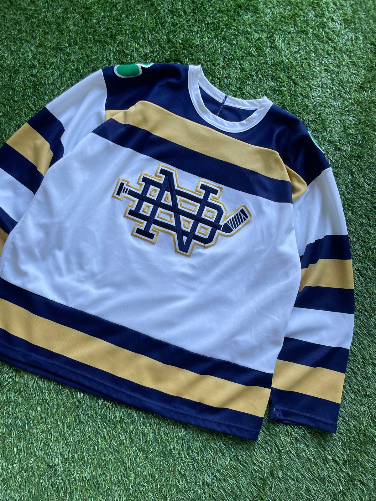 Vintage Notre Dame Hockey Jersey Large/XLarge