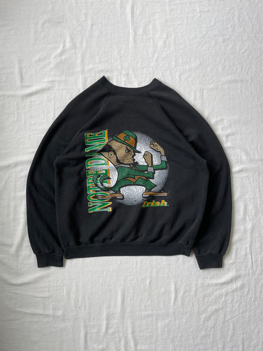 Vintage Notre Dame Irish Crewneck Large
