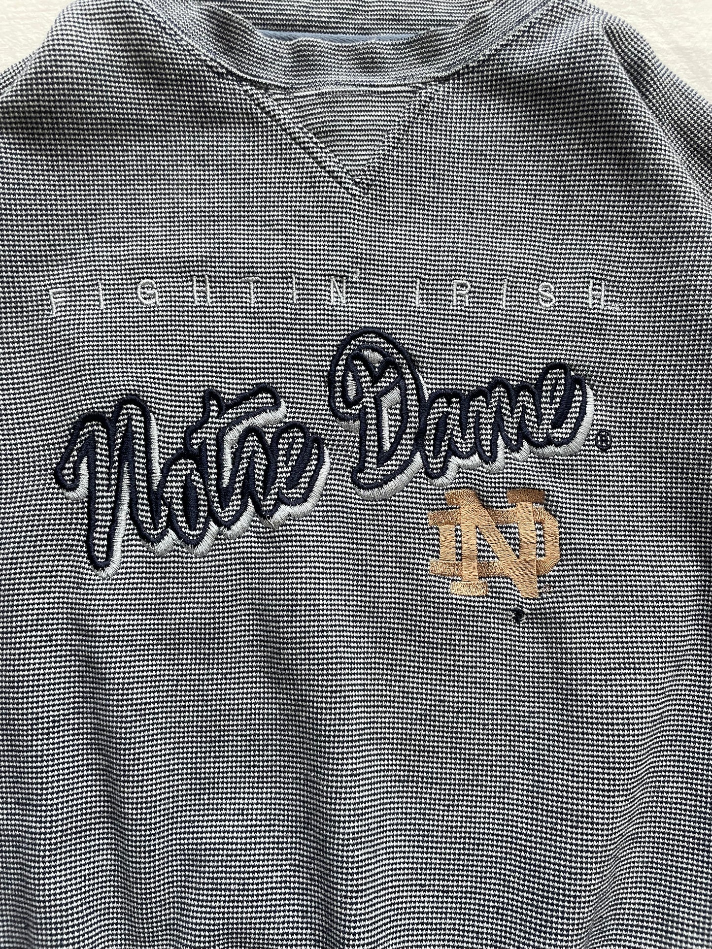 Vintage Notre Dame Fightin Irish Crewneck XLarge