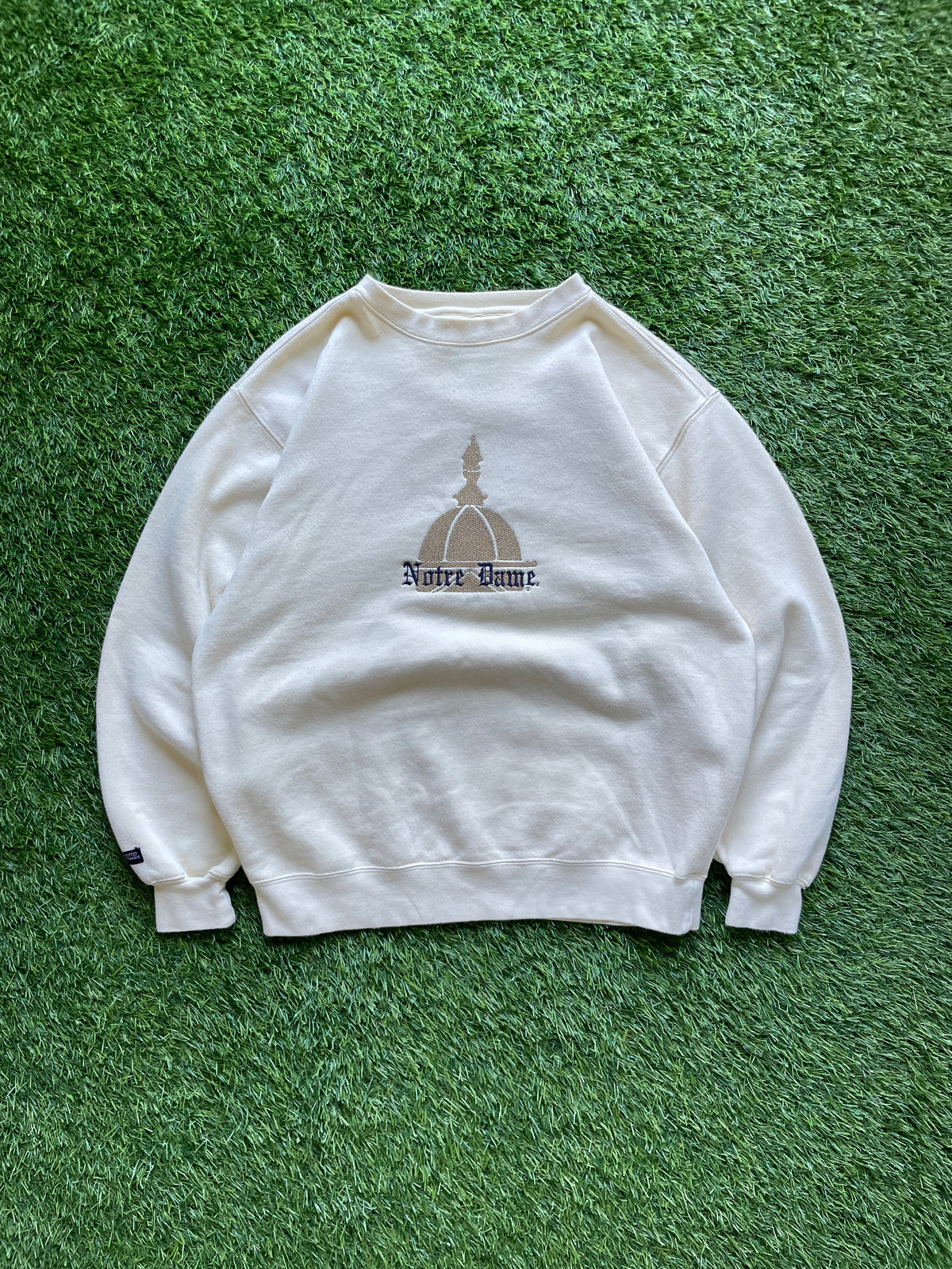 Vintage Notre Dame Golden Dome Crewneck Sweatshirt Medium