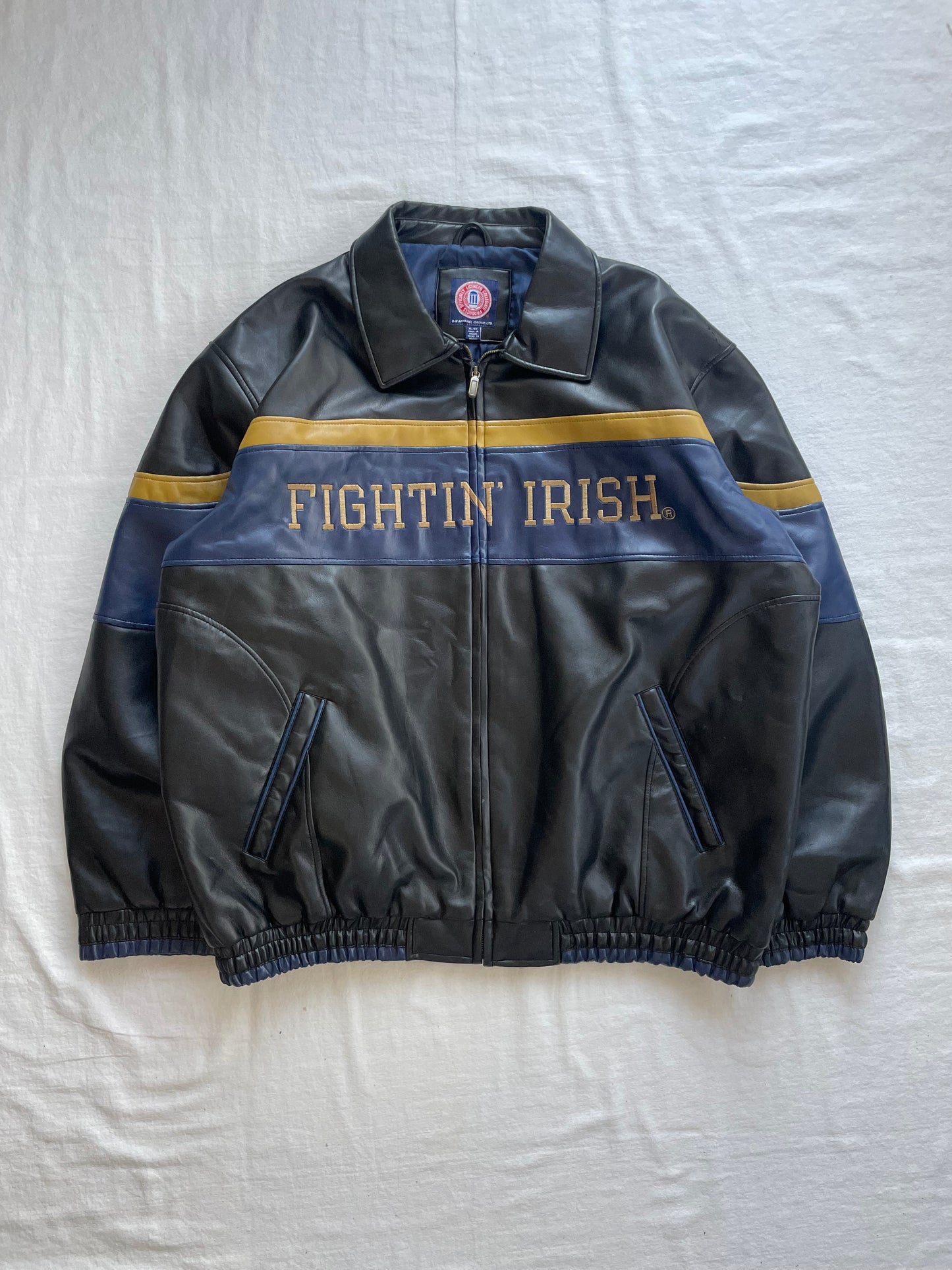 Vintage Notre Dame Jacket XLarge