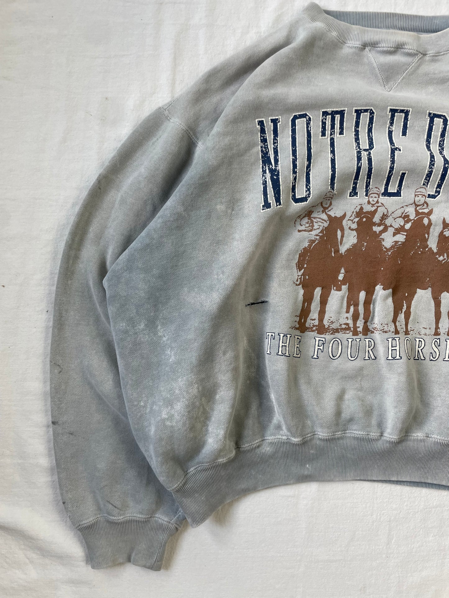 Vintage Acid Wash The Four Horsemen Crewneck XLarge