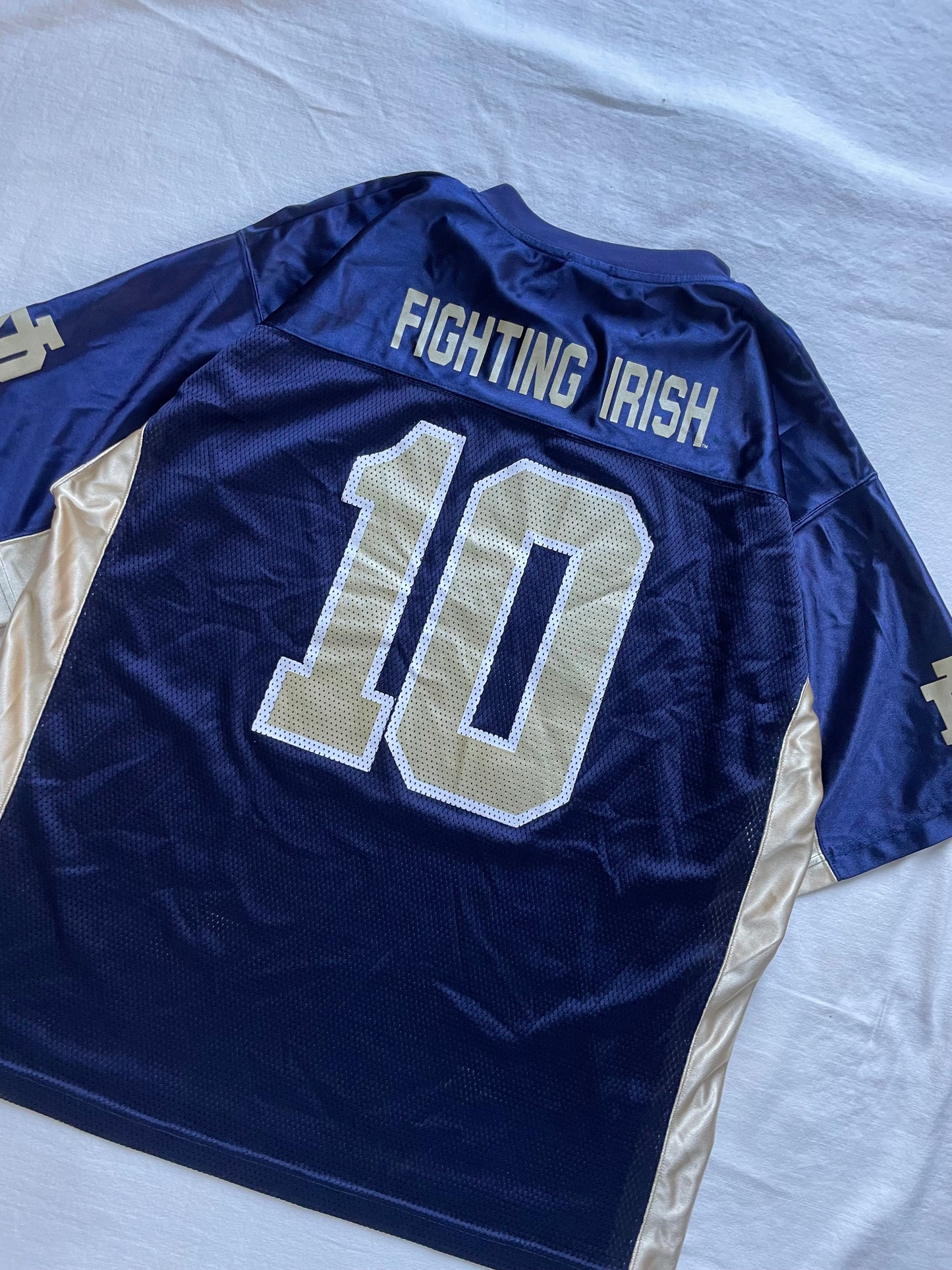 Vintage Notre Dame Football Jersey XLarge