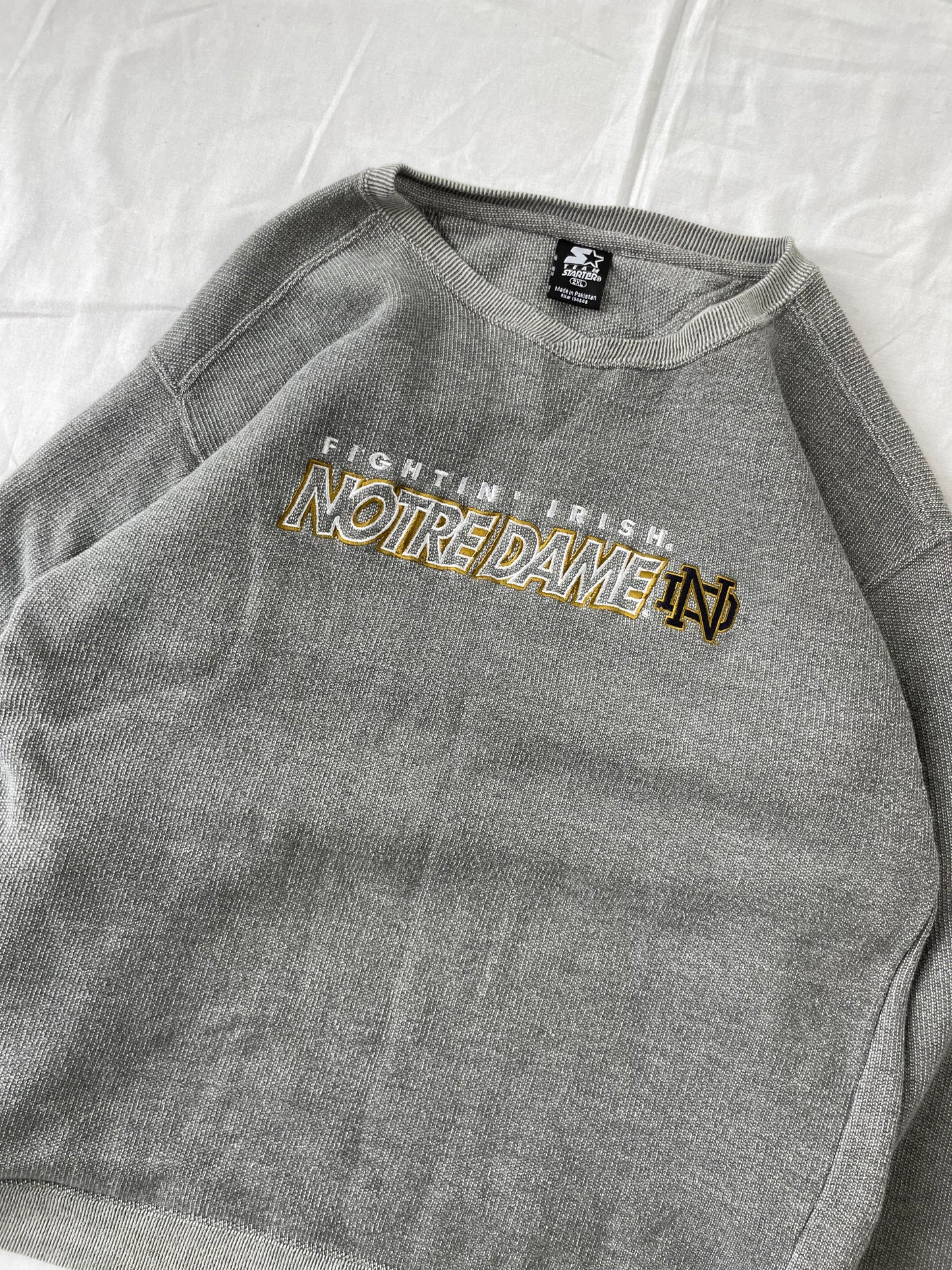 Vintage Notre Dame Crewneck 2XL