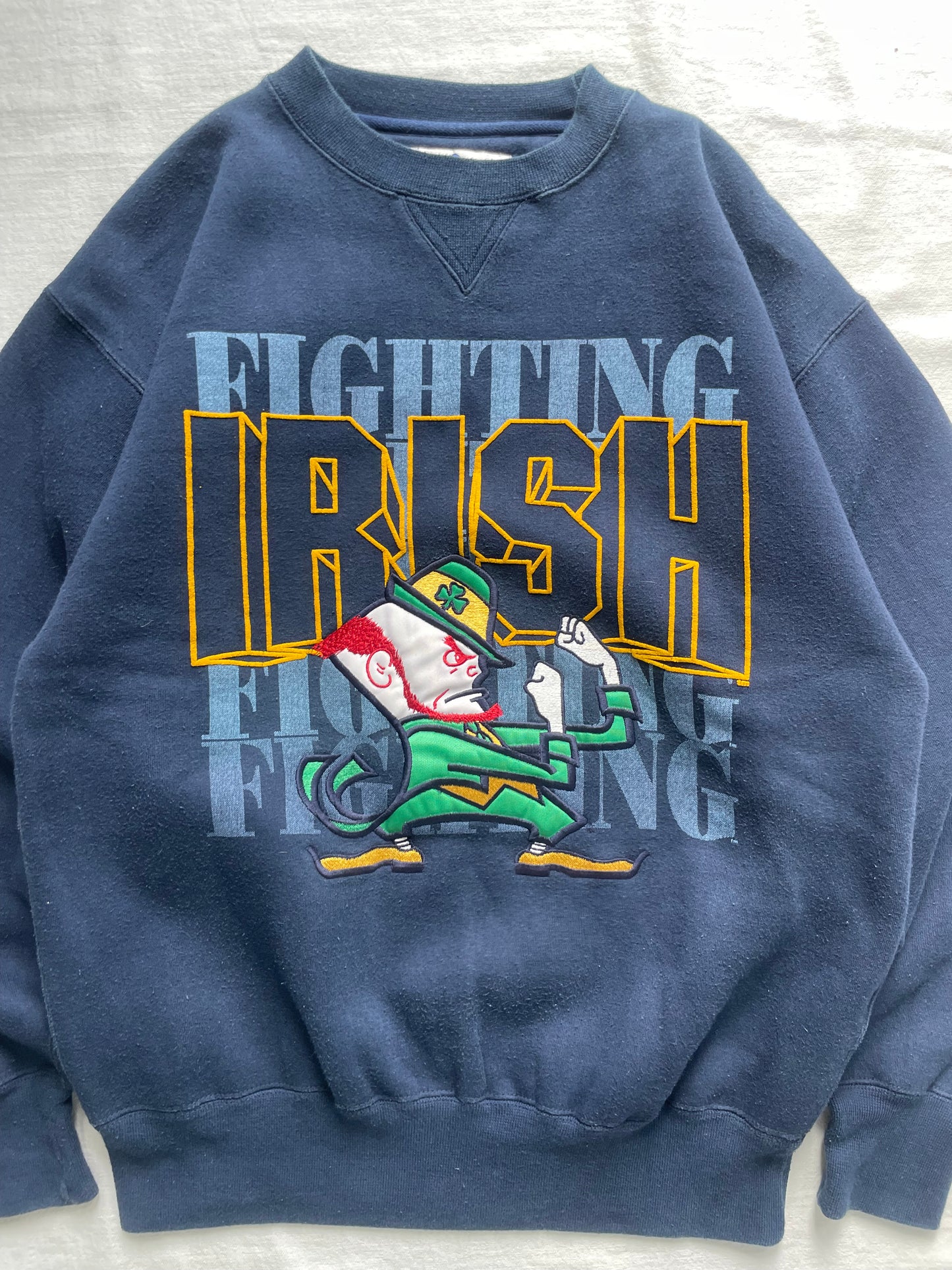 Vintage Notre Dame Fighting Irish Crewneck Medium