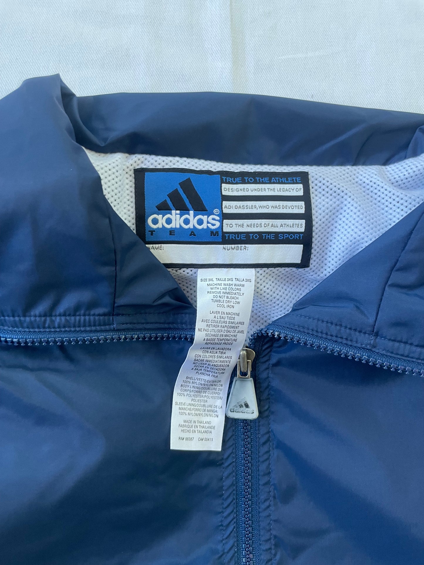 Vintage Notre Dame Adidas Track Suit 2XL