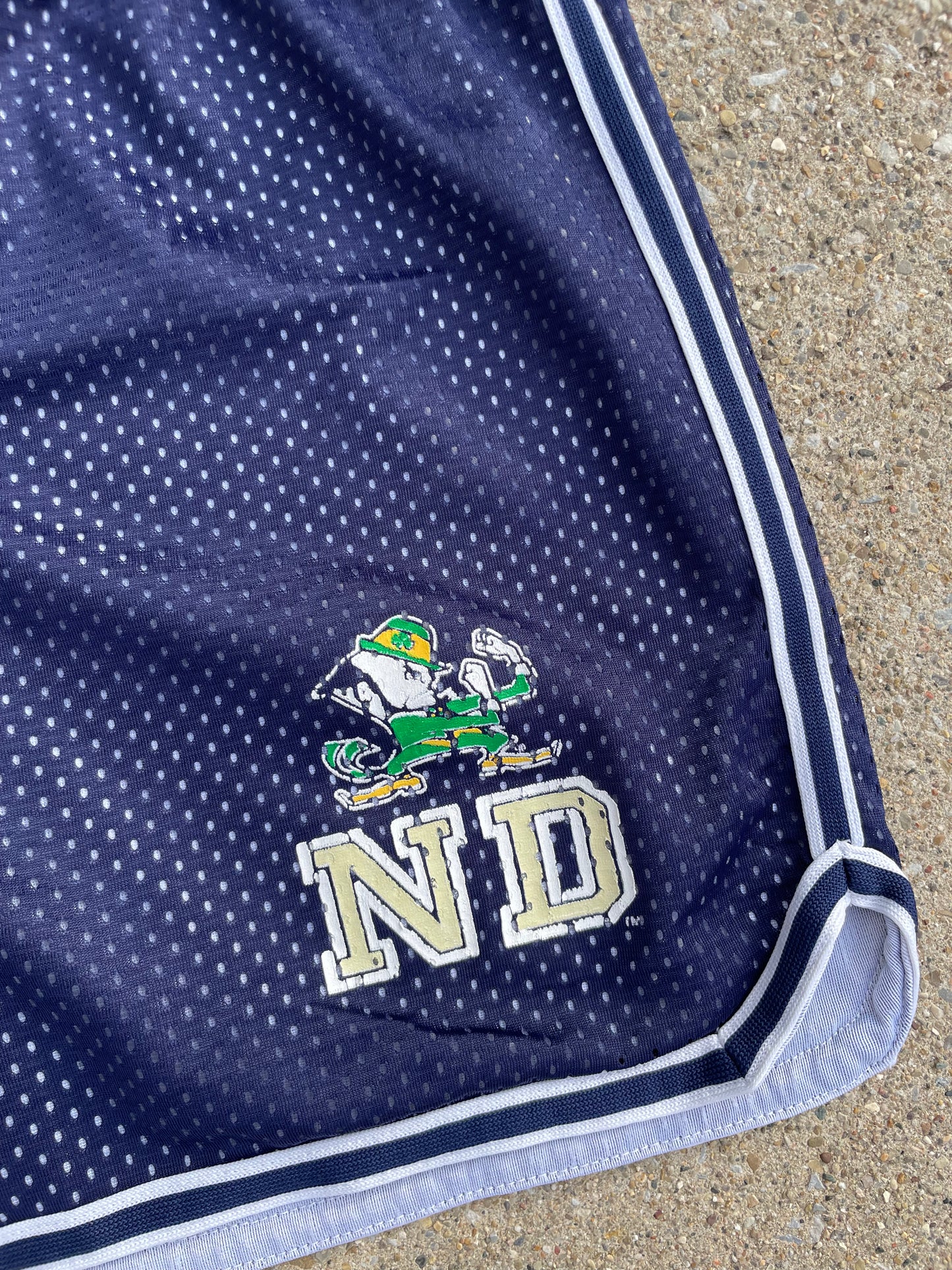 Vintage Notre Dame Womens Shorts Small