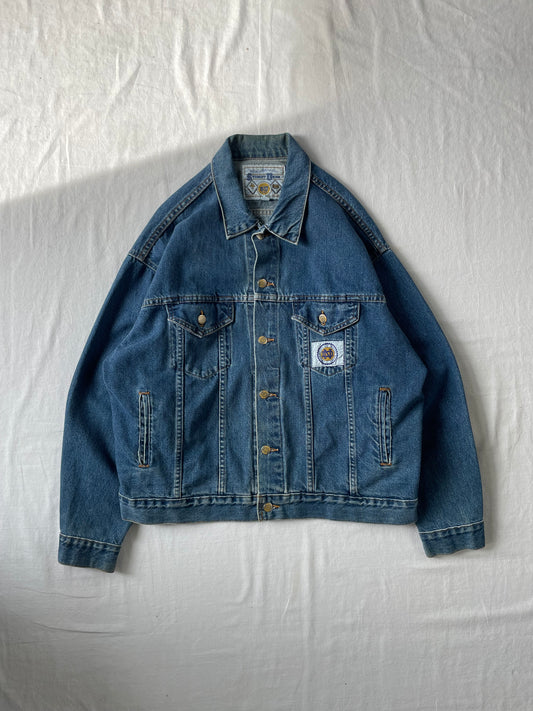 Vintage Notre Dame Denim Jacket XLarge