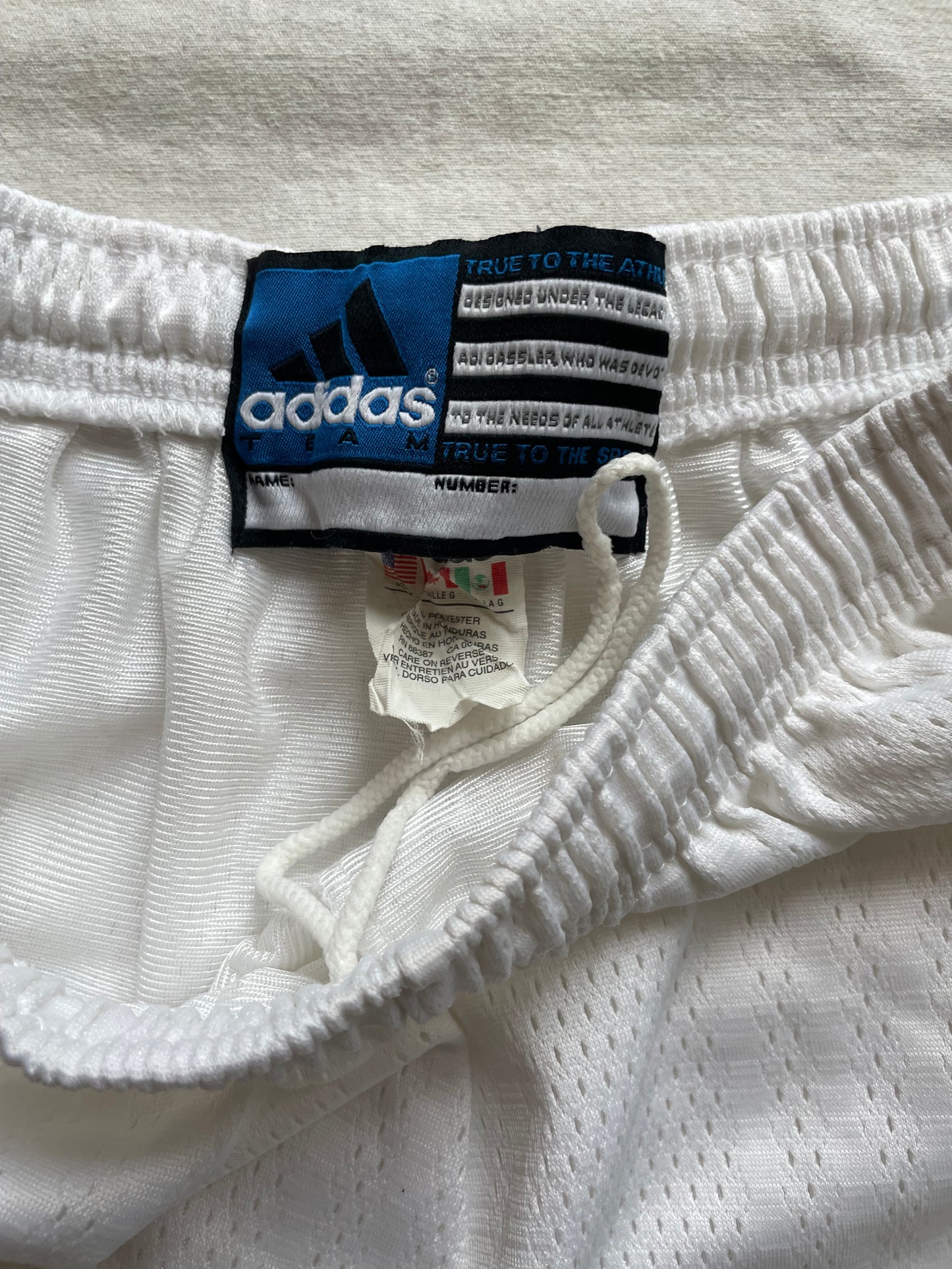 Vintage Notre Dame Adidas Soccer Short Large